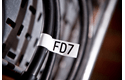 Alkuperäinen Brother TZeFX251 -taipuisa tarranauha – musta teksti valkoisella pohjalla, 24 mm 4