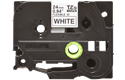 Origināla Brother TZe-FX251 uzlīmju lentes kasete – melna drukas balta, 24mm plata 2
