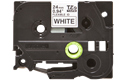 Cassetta nastro per etichettatura originale Brother TZe-FX251 – Nero su bianco, 24 mm di larghezza
