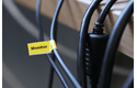 Alkuperäinen Brother TZeFX621 -taipuisa tarranauha – musta teksti keltaisella pohjalla, 9 mm 4