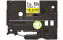 Original Brother TZeFX621 fleksibel ID merketape – sort på gul, 9 mm bred 2