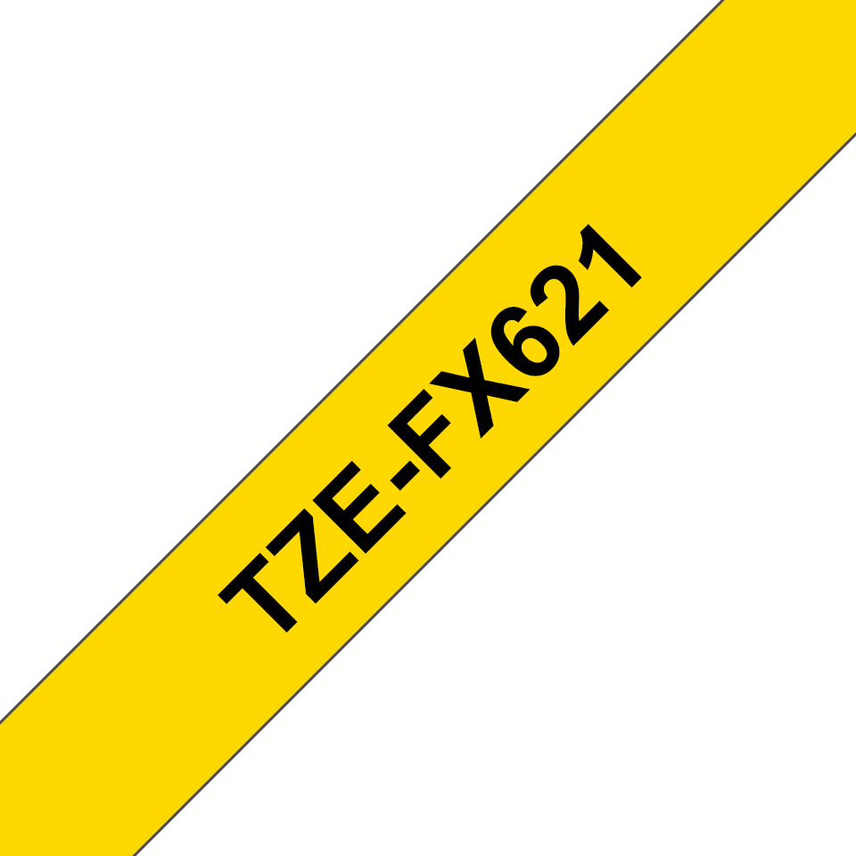 Originalna Brother TZe-FX621 kaseta s fleksibilnom ID trakom za označavanje