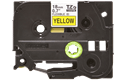 Original Brother TZeFX641 fleksibel ID merketape – sort på gul, 18 mm bred 2