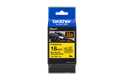 Oryginalna taśma identyfikacyjna Flexi ID TZe-FX641 firmy Brother – czarny nadruk na żółtym tle, 18mm szerokości 3
