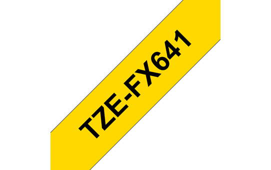 TZe-FX641 flexibele labeltape 18mm