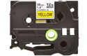 Oryginalna taśma identyfikacyjna Flexi ID TZe-FX661 firmy Brother – czarny nadruk na żółym tle, 36mm szerokości 2