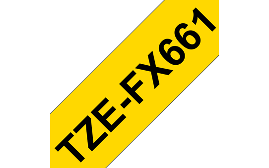 TZe-FX661 flexibele labeltape 36mm