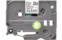 Brother TZeM31: оригинальная кассета с лентой для печати ламинированных наклеек черным на прозрачном матовом фоне, ширина: 12 мм. 2