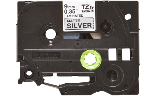Cassette à ruban pour étiqueteuse TZe-M921 Brother originale – Noir sur argent mat, 9 mm de large 2