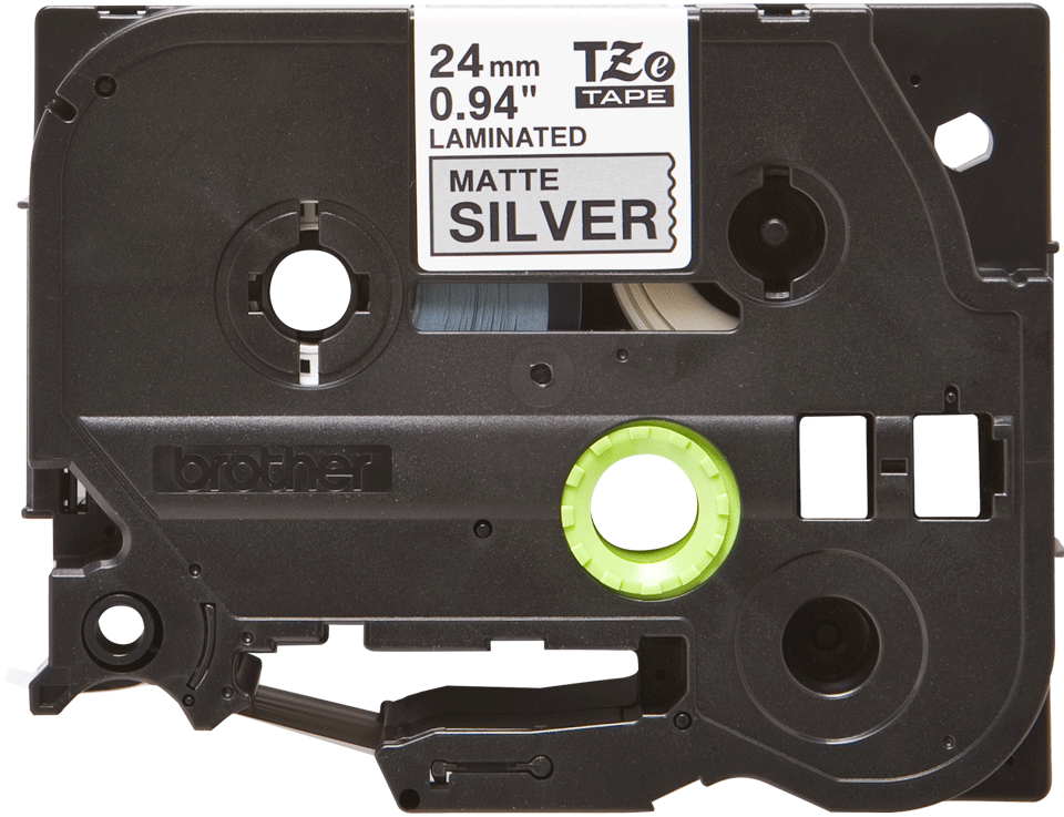 original vhbw© Schriftband Tape 24mm SCHWARZ-SILBER für BROTHER P-Touch TZ-M951 