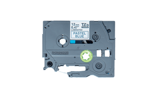 Genuine Brother TZe-MQ531 Labelling Tape Cassette – Black on Pastel Blue, 12mm wide 2