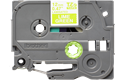 Originele Brother TZe-MQG35 label tapecassette – wit op lime groen, breedte 12 mm 2