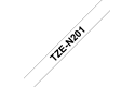 Brother TZe-N201 Schriftband – schwarz auf weiß 3