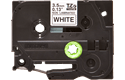 Origināla Brother TZe-N201 uzlīmju lentes kasete – melna drukas balta, 3,5mm plata 2