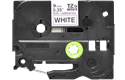 Cassetta nastro per etichettatura originale Brother TZe-N221 – Nero su bianco, 9 mm di larghezza 2