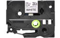 Casetă cu bandă de etichete originală Brother TZe-N251 – negru pe alb, lățime de 24 mm 2