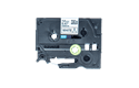 Originali Brother TZe-R231 medžiaginės juostos kasetė – juodos raidės baltame fone, 12 mm pločio 2