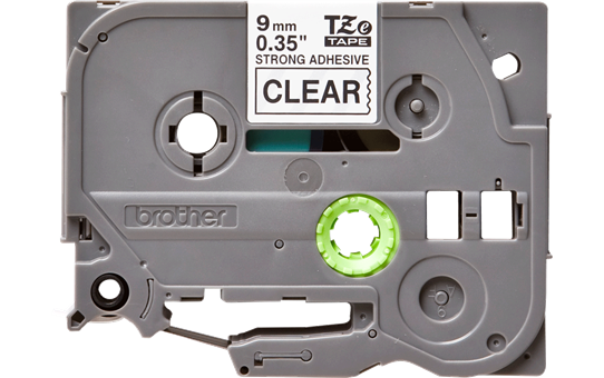 Cassette à ruban pour étiqueteuse TZe-S121 Brother originale – Noir sur transparent, 9 mm de large 2