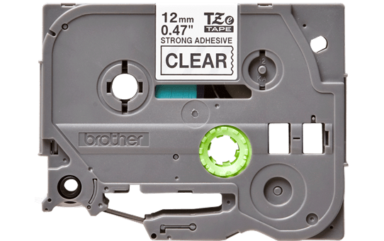 Cassetta nastro per etichettatura originale Brother TZe-S131 – Nero su trasparente, 12 mm di larghezza