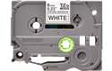 Brother TZeS211: оригинальная кассета с лентой с мощной клейкой поверхностью для печати наклеек черным на белом фоне, ширина: 6 мм. 2