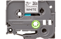 Origināla Brother TZe-S241 uzlīmju lentes kasete – melnas drukas balta, 18mm plata 2