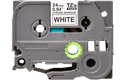 Brother TZeS251: оригинальная кассета с лентой для печати наклеек черным на белом фоне, ширина 24 мм.