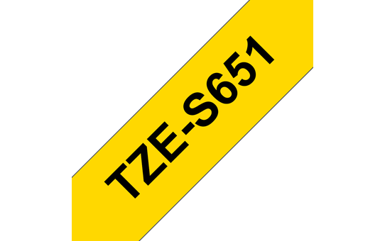 TZe-S651 sterk klevende labeltape 24mm