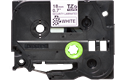 Oriģinālā Brother TZe-SE4 uzlīmju lentes kasete - melnas drukas, balta - 18mm plata 2