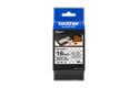 Cassette à ruban pour étiqueteuse TZe-SE4 Brother originale – Noir sur blanc, 18 mm de large 3