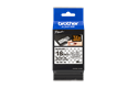 Genuine Brother TZe-SE4 Labelling Tape Cassette – Black on White, 18mm wide 3