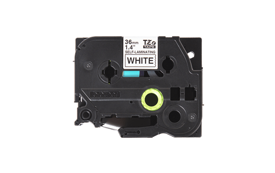 Originalna Brother TZe-SL261 kaseta s samolaminirnim trakom za označevanje, črna na beli, širina 36 mm 2
