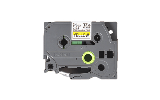 Brother TZe-SL651 originalna kaseta sa samolaminirajućom trakom za označavanje, crna na žutoj, širina 24 mm 2