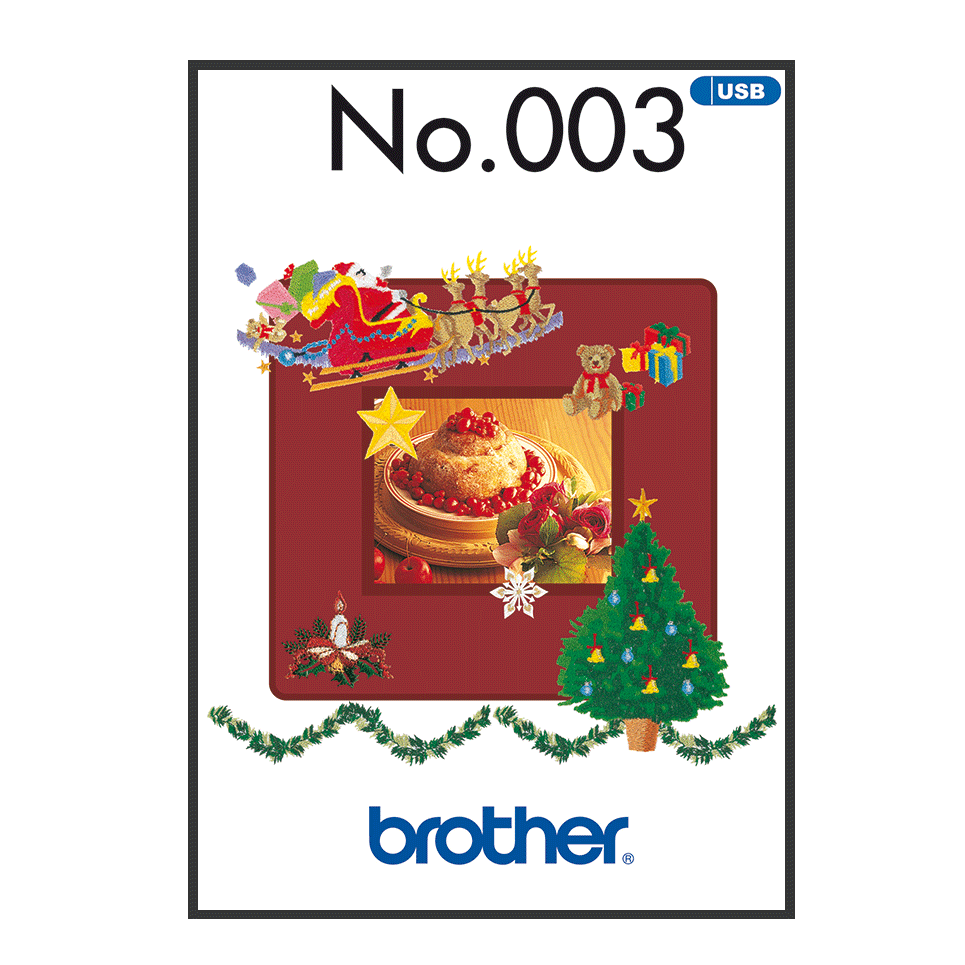Collection de motifs de broderie n° 3 BLECUSB3