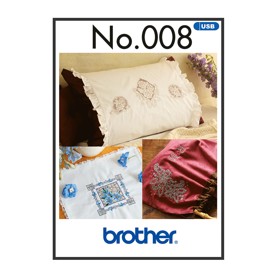 Collection de motifs de broderie n° 8 BLECUSB8