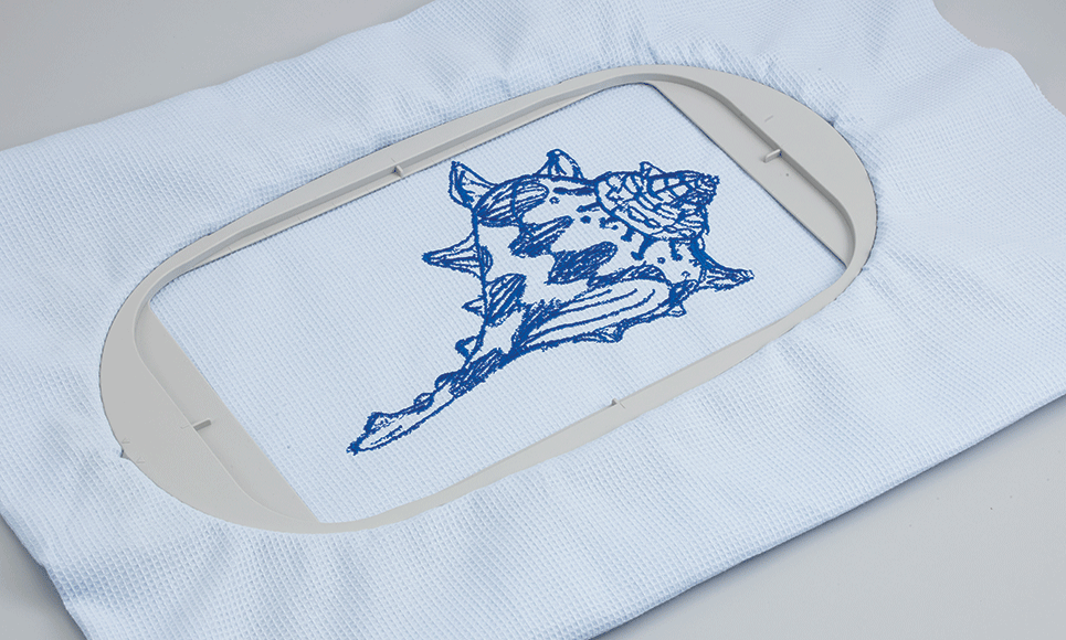 Extra-Large 26 x 16cm embroidery frame EF81 2