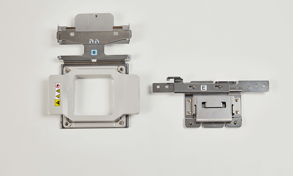 Cadre de broderie magnétique carré 50 mm et bras pour machine PR et VR