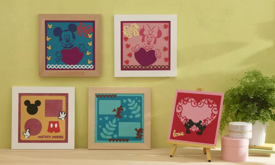 Disney Mickey & Friends papierpatrooncollectie CADSNP01 3