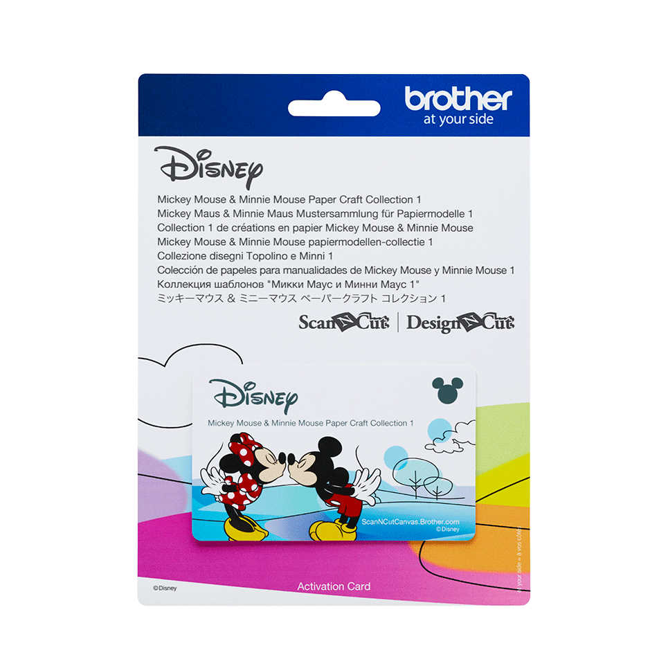 Disney Mickey & Friends papierpatrooncollectie CADSNP01