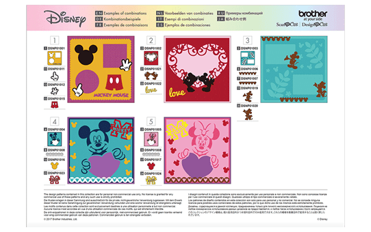 Disney Musterkollektion „Mickey und Freunde“ für Papier CADSNP01 7