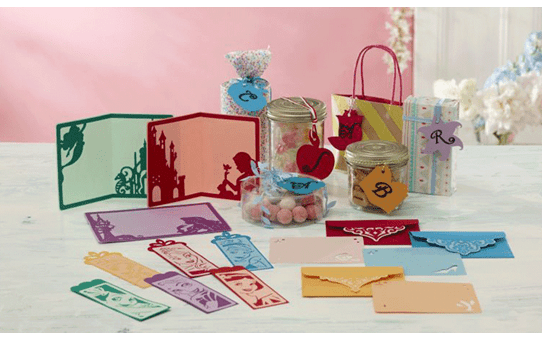 Collection de créations en papier Princesses de Disney CADSNP02 2