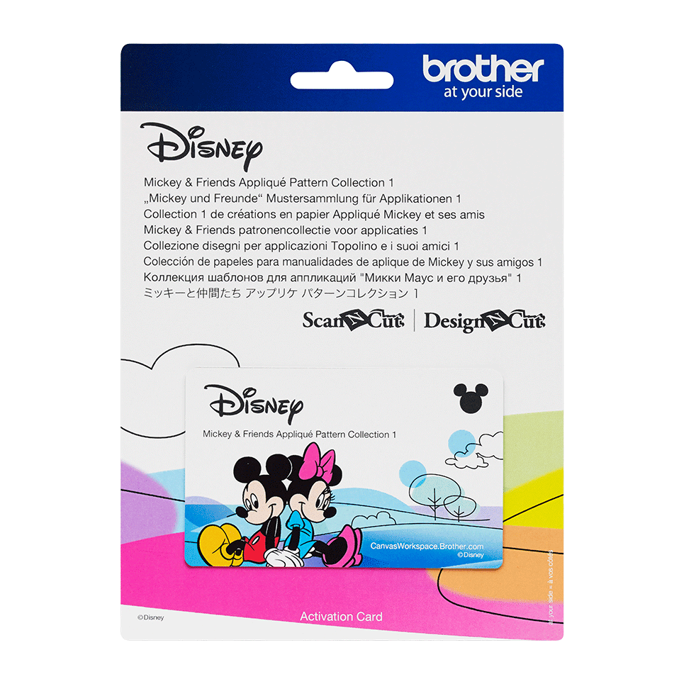 Collection de motifs « Mickey & ses amis » CADSNP03