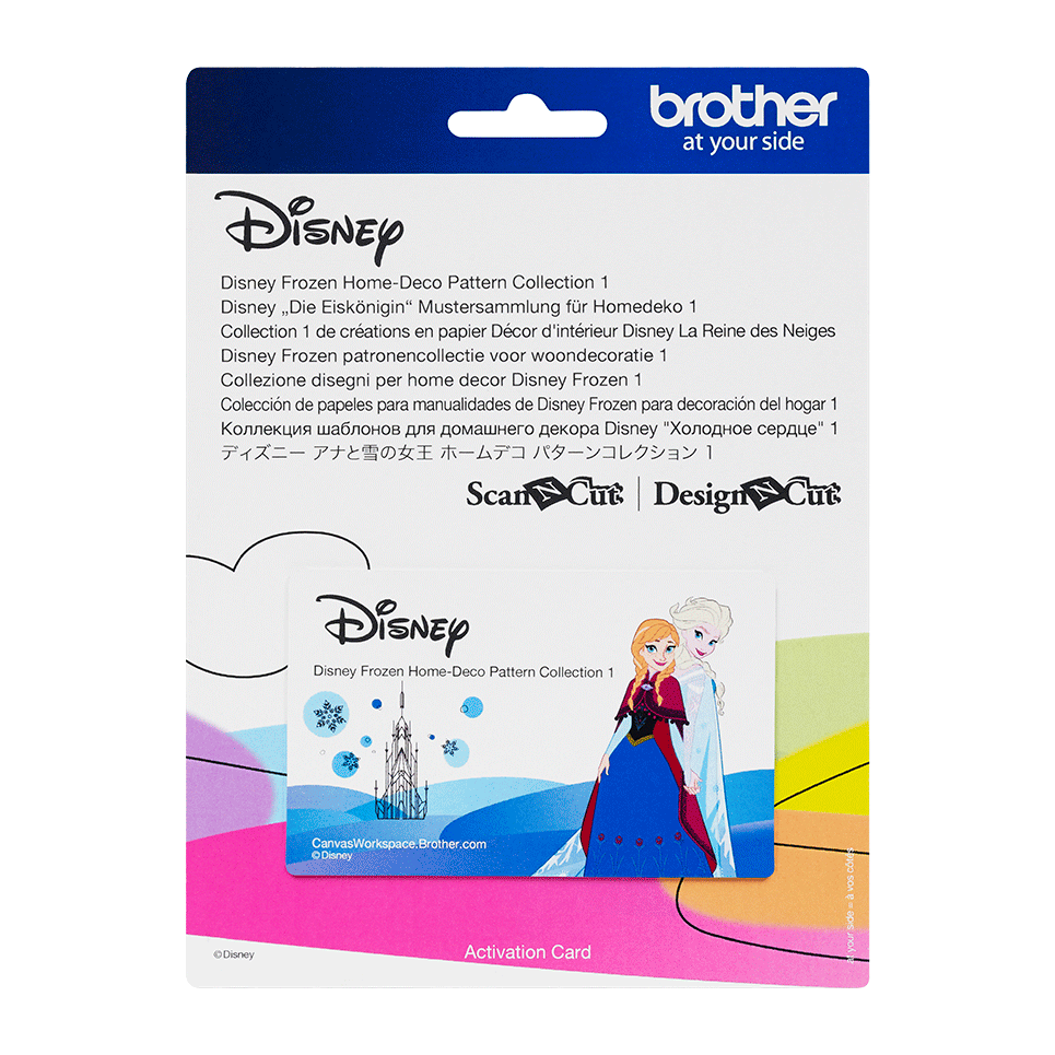 Disney Frozen Home deco ScanNCut design collection