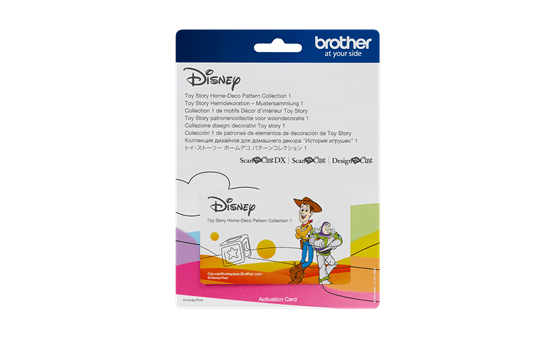 Collection de motifs Disney Toy Story CADSNP05