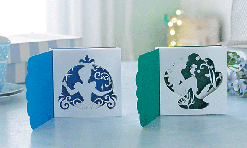Disney Assepoester en Ariël snijpatronencollectie CADSNP07 3