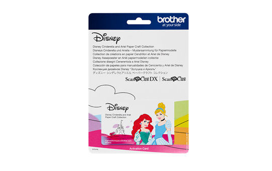 Disney Musterkollektion „Aschenputtel und Ariel“ für Papier CADSNP07