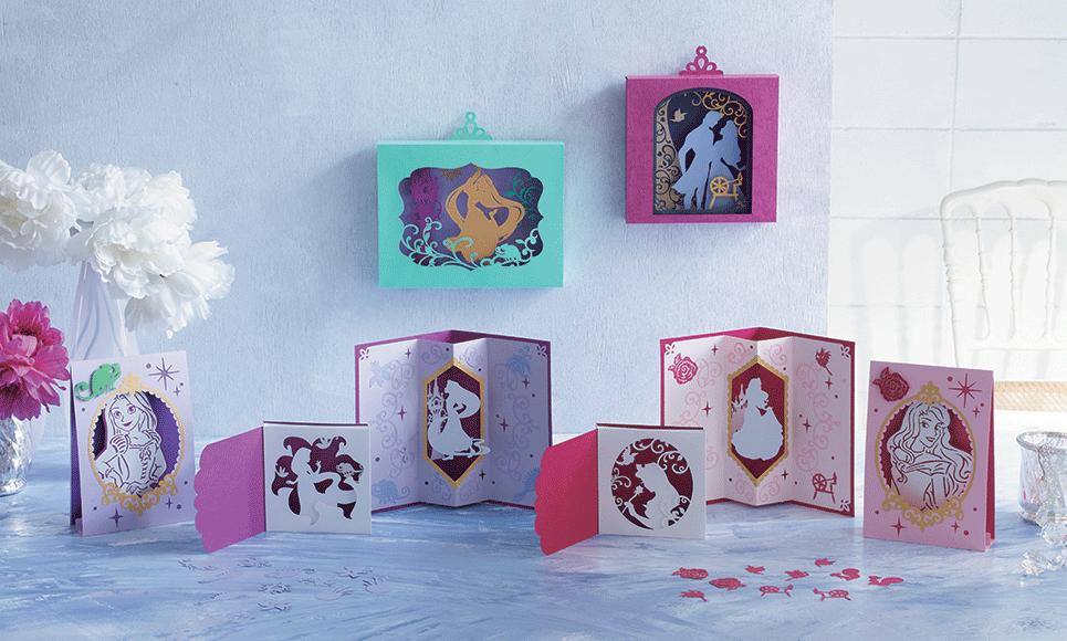 Collection de motifs Raiponce et Aurore de Disney CADSNP08 2