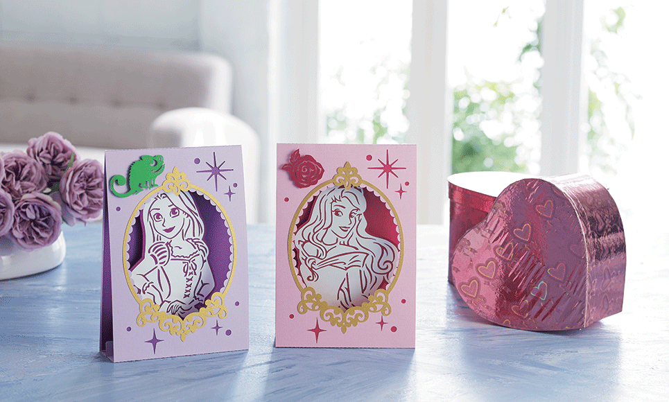 Collection de motifs Raiponce et Aurore de Disney CADSNP08 3