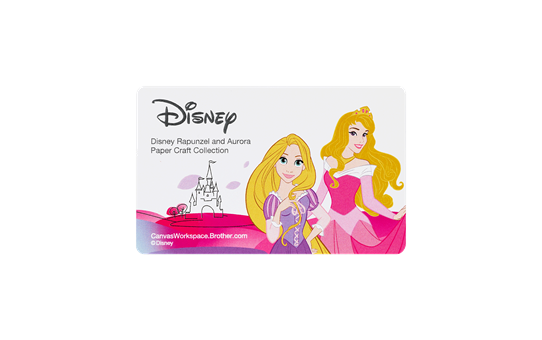 Disney Musterkollektion „Rapunzel und Aurora“ für Papier CADSNP08 8