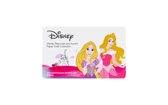 Disney Rapunzel en Doornroosje snijpatronencollectie CADSNP08 8