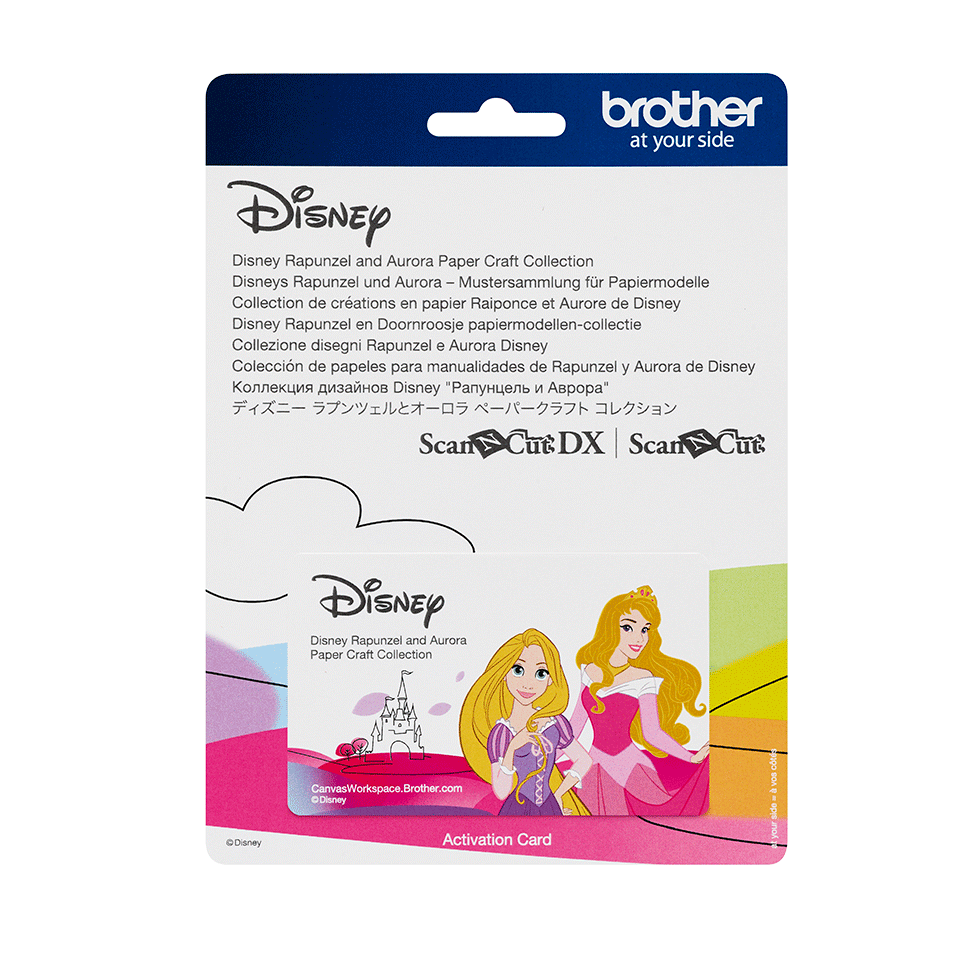 Collection de motifs Raiponce et Aurore de Disney CADSNP08
